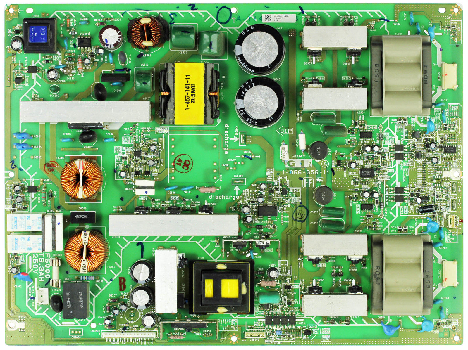 Sony (1-866-356-11) A-1148-621-B GI2 Board for KDL-V40XBR1 - Click Image to Close